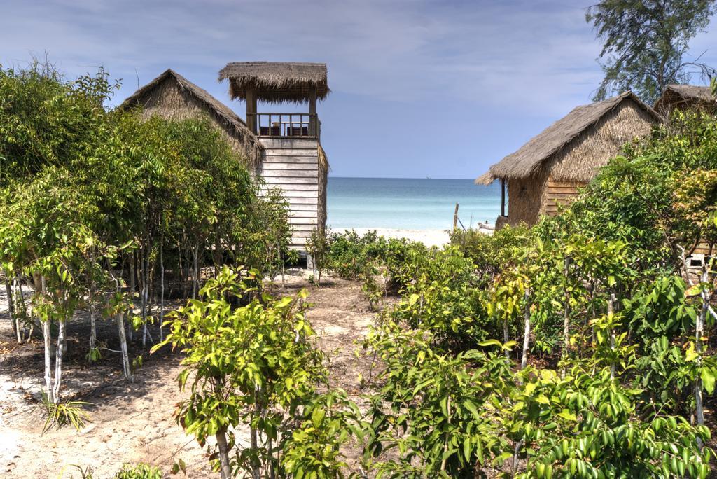 Green Blue Beach Hostel Koh Rong Sanloem Exterior photo