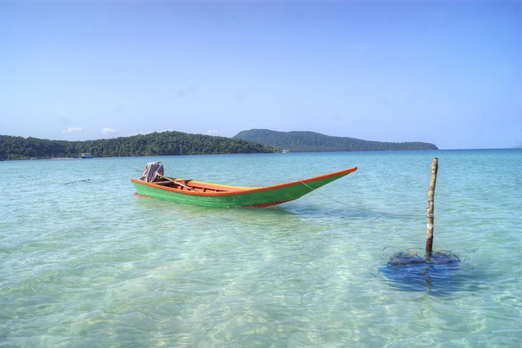 Green Blue Beach Hostel Koh Rong Sanloem Exterior photo